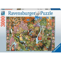 RAVENSBURGER Puzzle Záhrada slnečných znamení 3000 dielikov