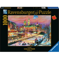 RAVENSBURGER Puzzle Zimný festival v Ottawe 1000 dielikov