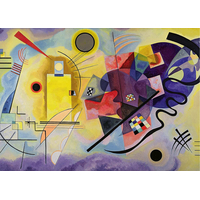 RAVENSBURGER Puzzle Art Collection: Žltá, červená, modrá 1000 dielikov