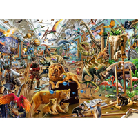 RAVENSBURGER Puzzle Zmätok v galérii 1000 dielikov