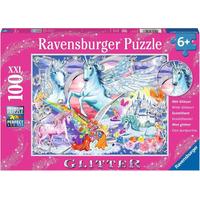 RAVENSBURGER Trblietavé puzzle Konské snívanie XXL 100 dielikov