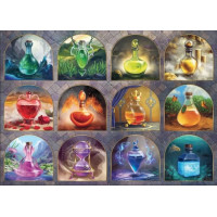 RAVENSBURGER Puzzle Kúzelné lektvary 1000 dielikov