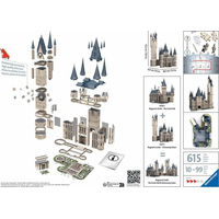 RAVENSBURGER 3D puzzle Harry Potter: Bradavice, Astronomická veža 615 dielikov