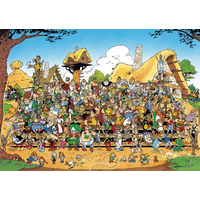 RAVENSBURGER Puzzle Asterix a Obelix: Rodinná fotka 1000 dielikov