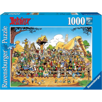 RAVENSBURGER Puzzle Asterix a Obelix: Rodinná fotka 1000 dielikov