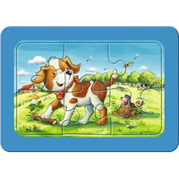 RAVENSBURGER Moje prvé puzzle Zvierací kamaráti 3x6 dielikov