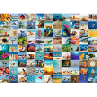 RAVENSBURGER Puzzle 99 okamihov pri mori 1000 dielikov