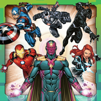 RAVENSBURGER Puzzle Avengers 3x49 dielikov