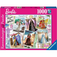 RAVENSBURGER Puzzle Barbie: Okolo sveta 1000 dielikov