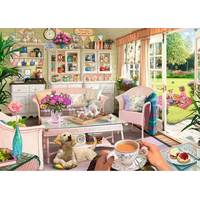 RAVENSBURGER Puzzle Čajovňa 1000 dielikov