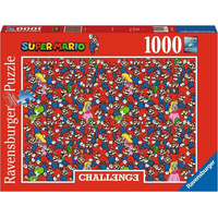 RAVENSBURGER Puzzle Challenge: Super Mario 1000 dielikov