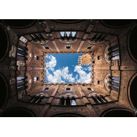 RAVENSBURGER Puzzle Cortile della Podestà, Palazzo Pubblico, Siena, Taliansko 1000 dielikov