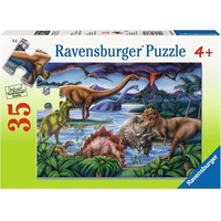 RAVENSBURGER Puzzle Dinosaury 35 dielikov