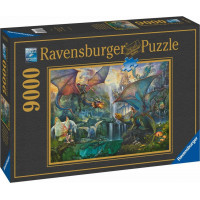 RAVENSBURGER Puzzle Dračí les 9000 dielikov