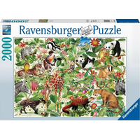 RAVENSBURGER Puzzle Džungľa 2000 dielikov