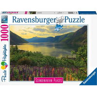 RAVENSBURGER Puzzle Fjord v Nórsku 1000 dielikov