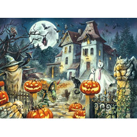 RAVENSBURGER Puzzle Halloweensky dom XXL 300 dielikov