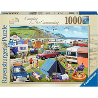 RAVENSBURGER Puzzle Kempovanie v karavane 1000 dielikov