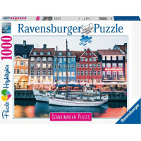 RAVENSBURGER Puzzle Kodaň 1000 dielikov