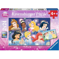 RAVENSBURGER Puzzle Krásne princezné 2x24 dielikov
