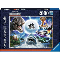 RAVENSBURGER Puzzle Kultové filmy Universal Amblin 2000 dielikov