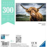 RAVENSBURGER Puzzle Moment: Highlandský dobytok 300 dielikov