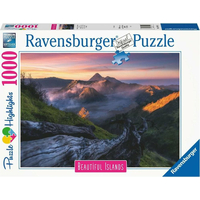 RAVENSBURGER Puzzle Nádherné ostrovy: Hora Bromo, Jáva 1000 dielikov