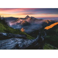 RAVENSBURGER Puzzle Nádherné ostrovy: Hora Bromo, Jáva 1000 dielikov