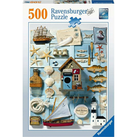 RAVENSBURGER Puzzle Námornícky štýl 500 dielikov