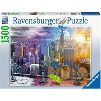 RAVENSBURGER Puzzle Ročné obdobie v New Yorku 1500 dielikov