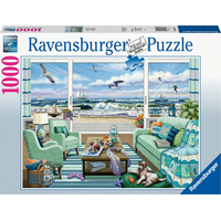 RAVENSBURGER Puzzle Odpočinok na pláži 1000 dielikov