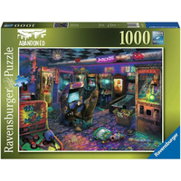 RAVENSBURGER Puzzle Opustené miesta: Zabudnutá herňa 1000 dielikov