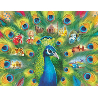 RAVENSBURGER Puzzle Krajina pávov 2000 dielikov