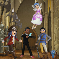 RAVENSBURGER Puzzle Playmobil Kráľovská svadba 3x49 dielikov