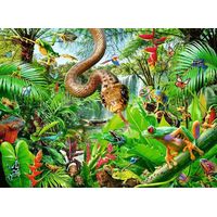 RAVENSBURGER Puzzle Územie plazov a obojživelníkov XXL 300 dielikov