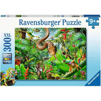 RAVENSBURGER Puzzle Územie plazov a obojživelníkov XXL 300 dielikov