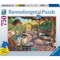 RAVENSBURGER Puzzle Pohoda v útulnej záhrade XL 750 dielikov