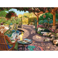 RAVENSBURGER Puzzle Pohoda v útulnej záhrade XL 750 dielikov
