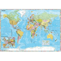 SCHMIDT Puzzle Politická mapa sveta 1500 dielikov
