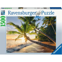 RAVENSBURGER Puzzle Prázdniny na pláži 1500 dielikov