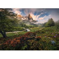 RAVENSBURGER Puzzle Clarée Vallée, Alpy 1000 dielikov