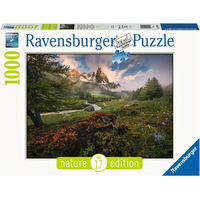 RAVENSBURGER Puzzle Clarée Vallée, Alpy 1000 dielikov
