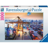 RAVENSBURGER Puzzle Prístav Hamburg 1000 dielikov
