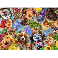 RAVENSBURGER Puzzle Psie selfie 500 dielikov