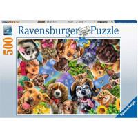 RAVENSBURGER Puzzle Psie selfie 500 dielikov