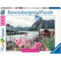RAVENSBURGER Puzzle Reine, Lofoty 1000 dielikov