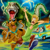 RAVENSBURGER Puzzle Scooby Doo: Nočné mory 3x49 dielikov