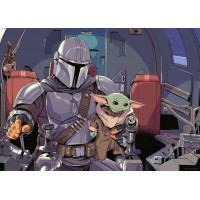 RAVENSBURGER Puzzle Star Wars: The Mandalorian 1000 dielikov