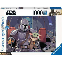 RAVENSBURGER Puzzle Star Wars: The Mandalorian 1000 dielikov