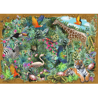 RAVENSBURGER Puzzle Útek do exotiky 1000 dielikov
